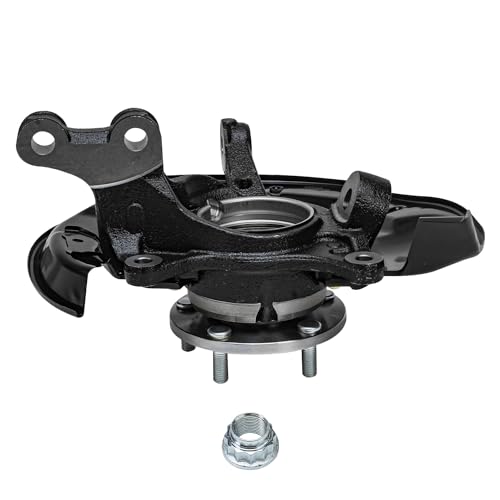 Image of Detroit Axle - Front Steering Knuckles & Wheel Hub Bearings Struts Sway Bars Kit Replacement for Lexus RX350 RX450h Toyota Highlander
