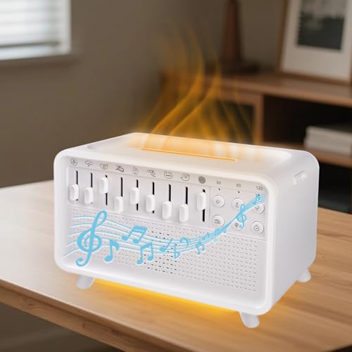 4 in 1 White Noise Machine, Bianco Rumore Umidificatore con