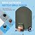 HomWanna Kettle Grill Cover 22 Inch - Superior Charcoal Grill Cover for Weber Kettle Grill - 600D Outdoor BBQ Cover for Weber 22 Inch Original Kettle Grills, Master Touch Charcoal Grill and More