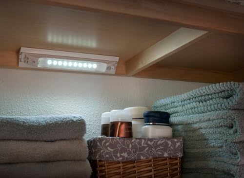 Miniatura 6 de LIGHT IT! by Fulcrum, 30050-308 COB Anywhere Sensor Light, blanco, paquete individual (paquete de 2)