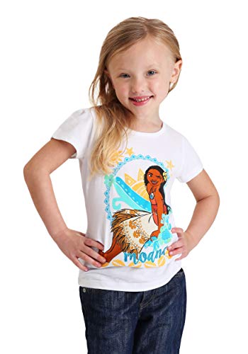 Image of Disney Girls' Moana Short-Sleeved Tee