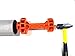 PVC Pipe Pounder tool for installing PVC pipe into couplings. (Orange)