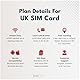travSIM UK SIM-Karte | 10GB Daten / 4G/5G-Geschwindigkeiten |Unbegrenzte Anrufe |Nutzen Sie UK SIM in Großbritannien, der Schweiz und mehr als 30 EU-Ländern |Plan auf UK SIM ist 30 Tage lang gültig