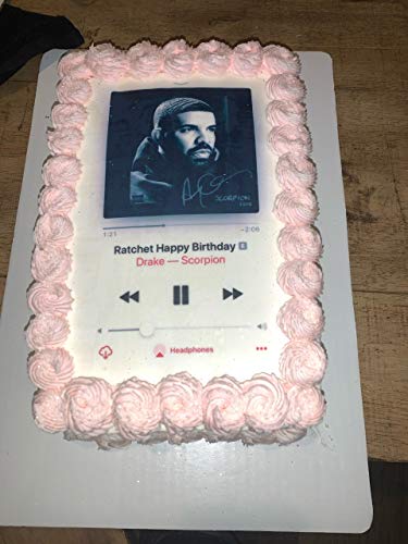 Quarter Sheet Cake - Create Your Own Photo For Your Cake By TNCT- Custom Edible Photo!