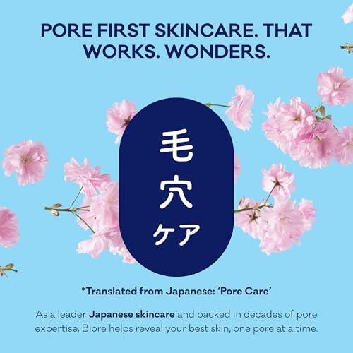 Image of Biore Nose+Face Blackhead Remover Strips, Deep Cleansing Strips for Nose, Chin, or Forehead, Instant Blackhead Removal and Pore Unclogging, Oil-free, Non-Comedogenic Use, Value Size 24 Count