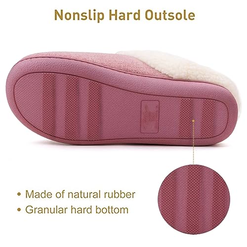 Image of Wishcotton Fuzzy Women's Slippers, Warm House Shoes