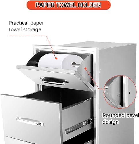 Karpevta 1526 Outdoor Kitchen Drawer Double Access Drawer thumb #4