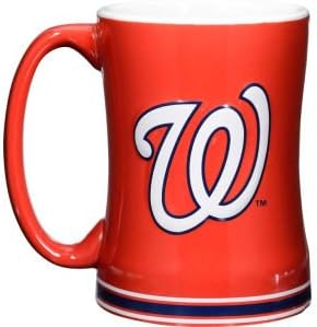 MLB Washington Nationals 14-Ounce Sculpted Relief Mug - Image 2