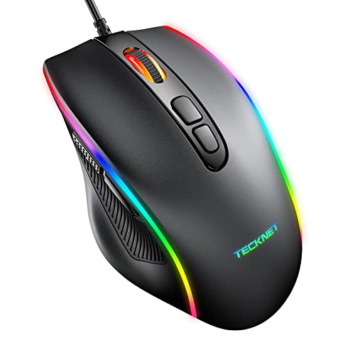 Wired Gaming Mouse, RGB Mouse [Breathing RGB LED]...