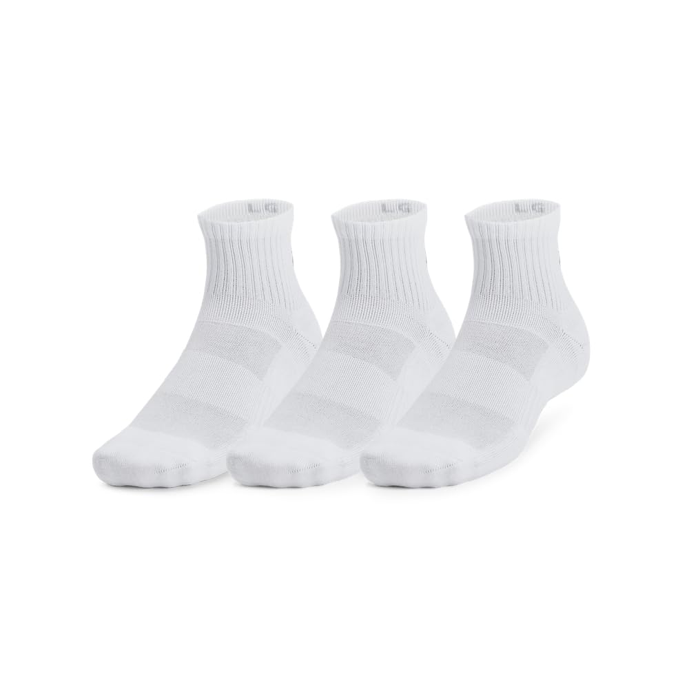 Under Armour Unisex-Adult Training Cotton Quarter Socks Multipairs