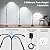 LED Floor Lamp, 15W/1800LM Bright Reading Floor Lamp for Office with Double Head, Adjustable Gooseneck Dimmable Modern Standing Light for Lash Extension Craft, Eye Caring Floor Lamps for Living Room