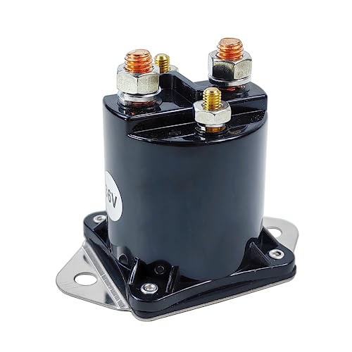 36V Electric Golf Cart Solenoid 4 Terminal Starter Solenoid | Fit for 1976-1998 Club Car DS | Replacement Part Number 8016