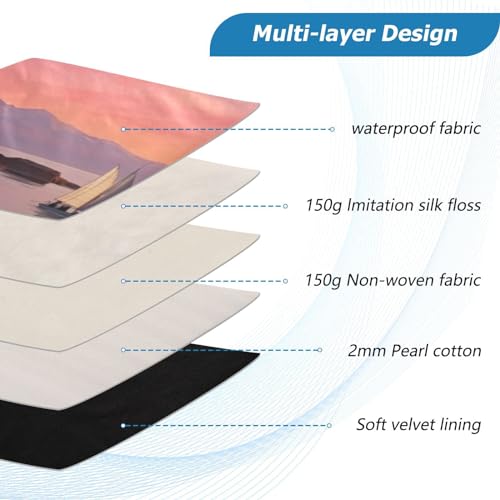 Funda para portátil 13-14 pulgadas impermeable con patrón miniatura 4
