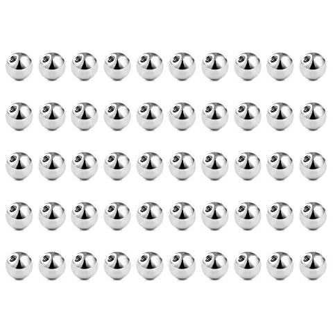 VCMART 1.2mm Stainless Steel Piercing Balls Set Cover