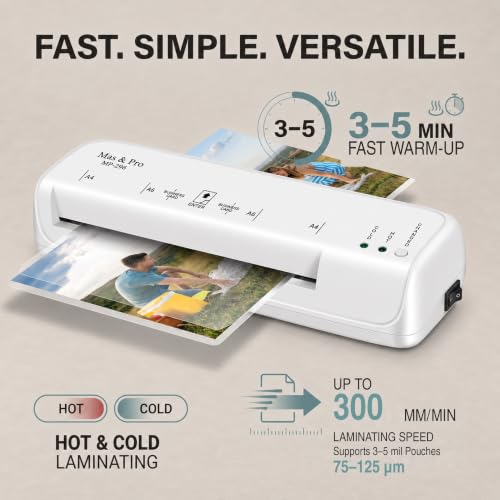 Image of 9 Inch Laminator Machine with 40 Laminating Sheets
