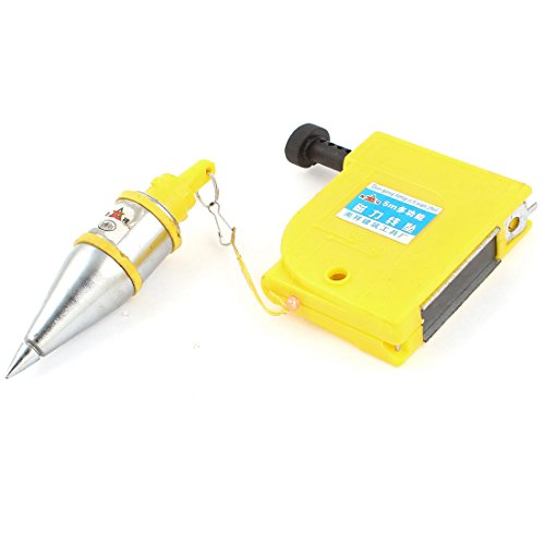 uxcell - a14091200ux0042eu Uxcell a14091200ux0042 Magnetic 400g Plumb Bob Straight Level Setter Test Device 5 Meters
