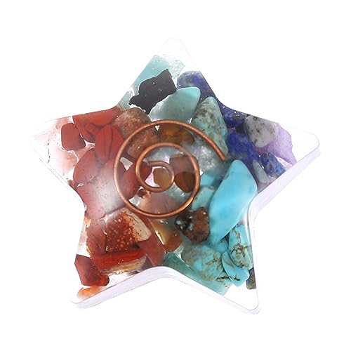 COOLHIYA ムーンスターの装飾品 home decor ホームサプライ デスクトップアクセサリ デスクトップサプライ 結石 飾る ペンダント 工芸品 樹脂