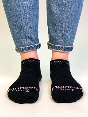 Image of notes to self Socks - Daily Affirmations, Inspirational Socks for girls & boys
