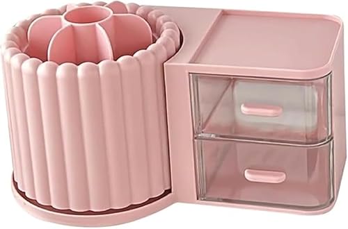 KryZaro ���C�N�{�b�N�X ��]����e�ʃR�X�����[�P�[�X 23.5×10×13cm �d�؂�t�� ���o�������[ �y�����Č��p �����E���������ɓK�� �w�����E���ϑ�E�f�X�N�E�����p