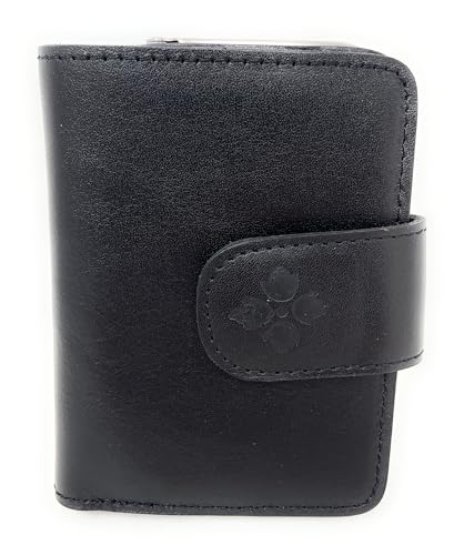 Image of Patricia Nash Leather Iberia Bifold Wallet, Black