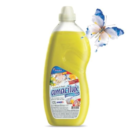 Amaciante Amacilux aconchego e conforto, SANTA MARIA, 2L (amarelo)