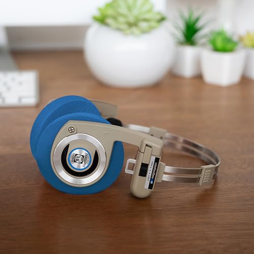 Image of Koss Official Oversized Replacement Cushion Earpads for Porta Pro, KPH40 Utility and KSC75 Headphones, Blue