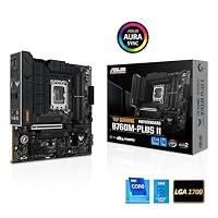 ASUS TUF Gaming B760M-PLUS II Mainboard Sockel Intel LGA 1700 – Ansicht 2