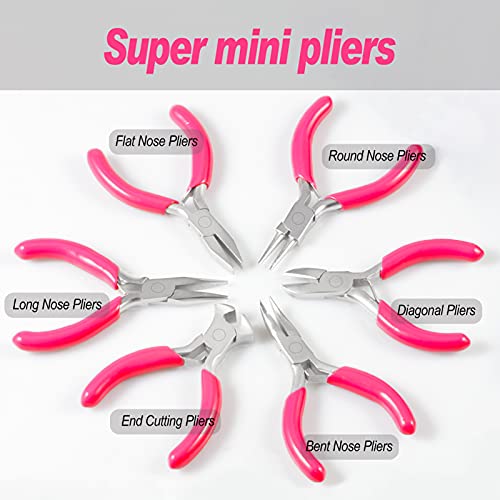 Leontool Mini Long Nose Pliers Micro Needle Nose Pliers 3 Inch Chain Nose Pliers For Jewelry Making Mini Pliers Jewelery Making Tools For Bending Clamping Winding #TOP6