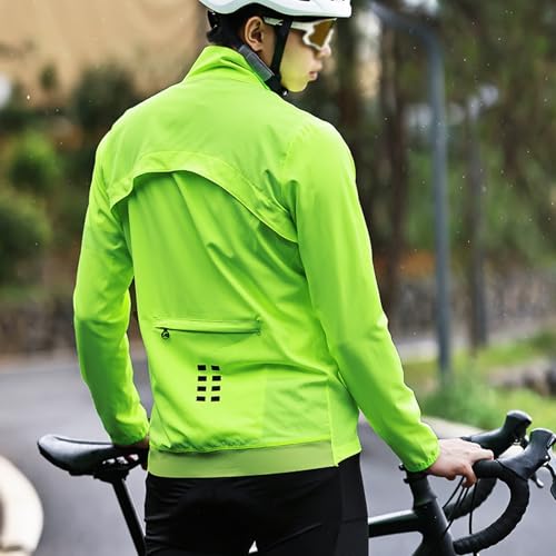 Chaqueta ciclismo hombre con capucha y cierre frontal miniatura 2