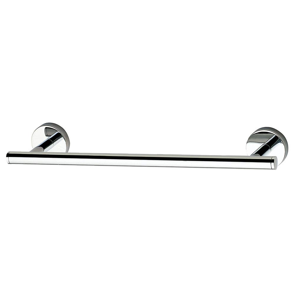 Kibath Chrome Med Design Towel Bar 30 Cm. Made Of Stainless Steel And Gloss Finish. With Two Placement Options, Adhesive Or With Screws, 478423