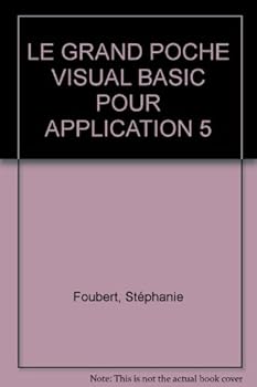 Paperback Le grand poche visual basic pour applications 5 [French] Book
