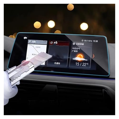 Film protection d'écran navigation trempé BMW X3 X4 G01 G02 2018-2020