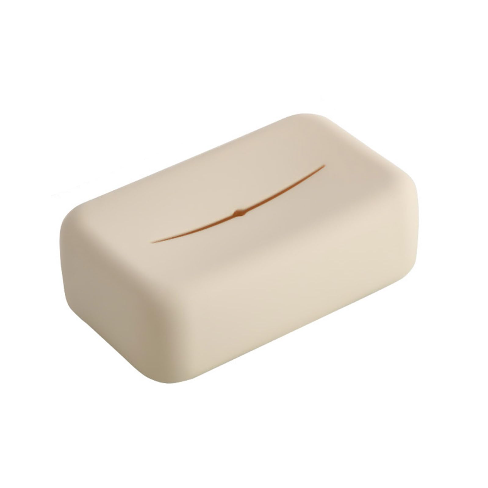 Mekalero Silicone Tissue Box Covers Soft and Waterproof Napkin Dispenser Practical Paper Towel Holder for Home and Use Tissue Case