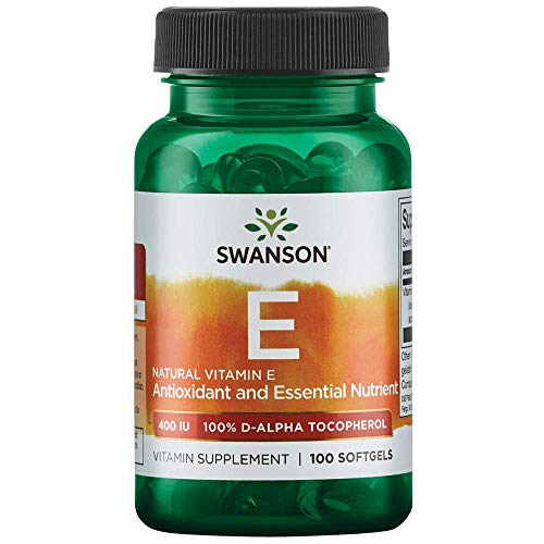 Swanson Natural Vitamin E 400 Iu (268 Milligrams) 100 Sgels