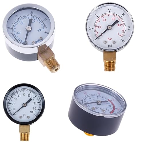 Manomètre basse pression pour installer un circuit d'air ou de carburant