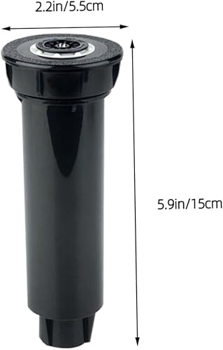 Miniatura 2 de Cabilock Cabezal de rociador retráctil automático con filtro incorporado Sistema de riego de riego de césped y jardín de ángulo ajustable