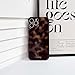 NITITOP Compatible with iPhone 14 Pro Max Case Cute Stylish Leopard Print Amber Aesthetic Tortoise Design for Women Girls Men Soft TPU Shockproof Protective Cover - Brown