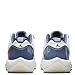 Air Jordan 11 Retro Low Diffused Blue Big Kids' Shoes (FV5121-104, White/Diffused Blue/Football Grey) Size 5