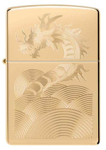 Encendedor Zippo Diseño Vintage Dragon miniatura 2