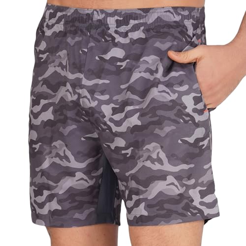 Image of NEVER LOSE Gym Compression Men's Skin Tight Shorts with Mobile Pocket for Gym, Running, Cycling, Swimming, Cricket, Yoga, Football & Many More Sports