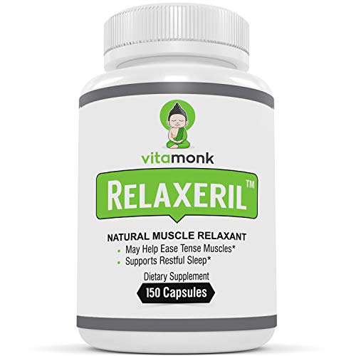 Relaxeril™ Best All-Natural Muscle Relaxer - Complete Formula for Lasting Leg Cramp, Soreness