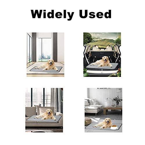 KAJIA Almofadas de xixi laváveis para cães Almofadas de xixi reutilizáveis para cachorros Esteiras a