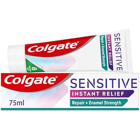 Colgate Sensitive Instant Relief Enamel Strength Toothpaste Cover