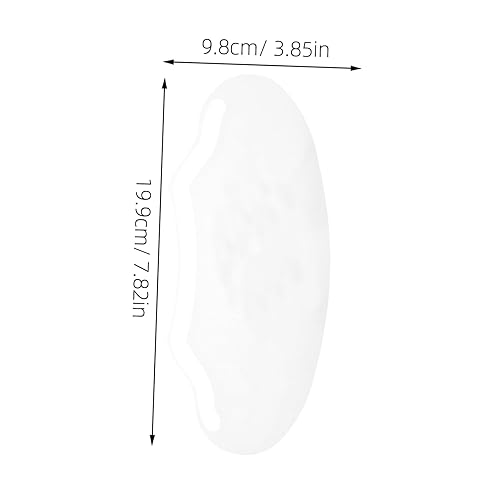 Miniatura 2 de 50pcs Hair Cutting Eye Mask Transparent Hair Salon Visor for Comfortable Use Gentle Skin Sturdy Design