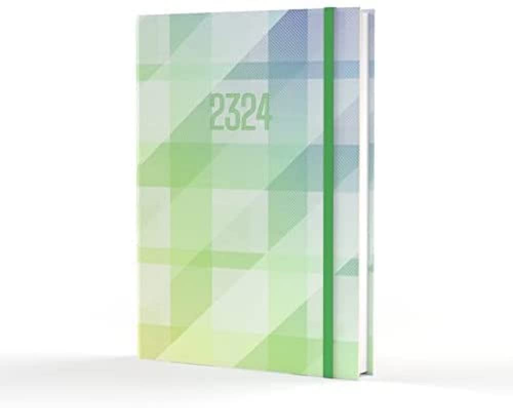 CollinsCollins Amara Academic 2023-24 A5 Week To View Mid Year Diary Planner School College or University Term Journal - July 2023 to July 2024 - Green - AM153M.52-2324