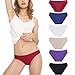 Produktbild Damen Slips Nahtlos Unterwäsche Seamless Bequeme Panties Hipsters Unsichtbare Dehnbare Bikinis Taillenslips 6 Pack Mehrfarbig M