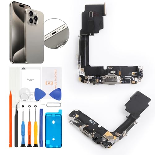 Connecteur de station d'accueil USB iPhone 15 Pro remplacement port de charge flexible