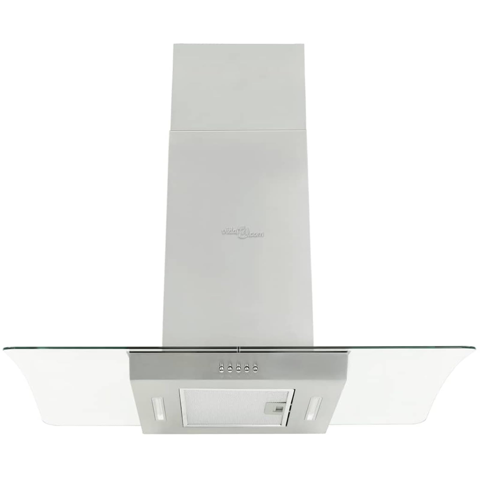 Homgoday Cappa a Isola 90 cm Acciaio Inossidabile 756 m3/h LED