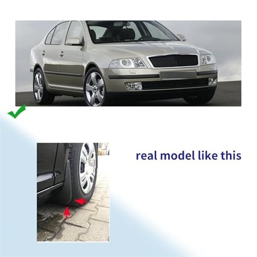 Garde-Boue Skoda Octavia 2 A5 Berline Combo Car Mud Flap Splash Guards 2004-2012