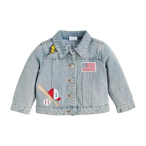 Mud Pie Children's Boy Denim Patch Jacket